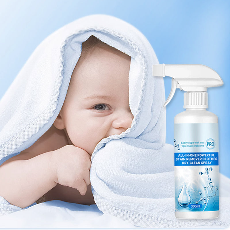 🔥50% OFF🎉All-in-One Powerful Stain Remover Clothes Dry-Clean Spray