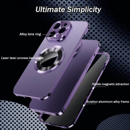 🔥Last Day Promotion 50% OFF🔥Double-sided Electroplated Glass Magnetic Phone Case
