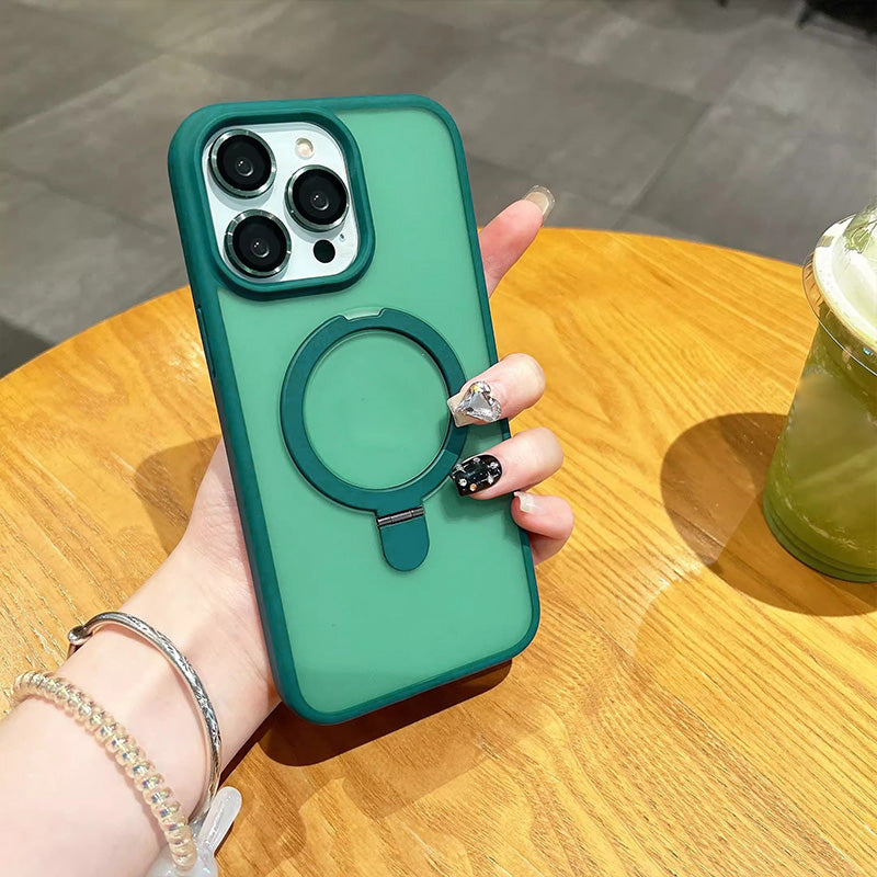 [Best Gift For Phone] Classic Magnetic Stand Case for iPhone