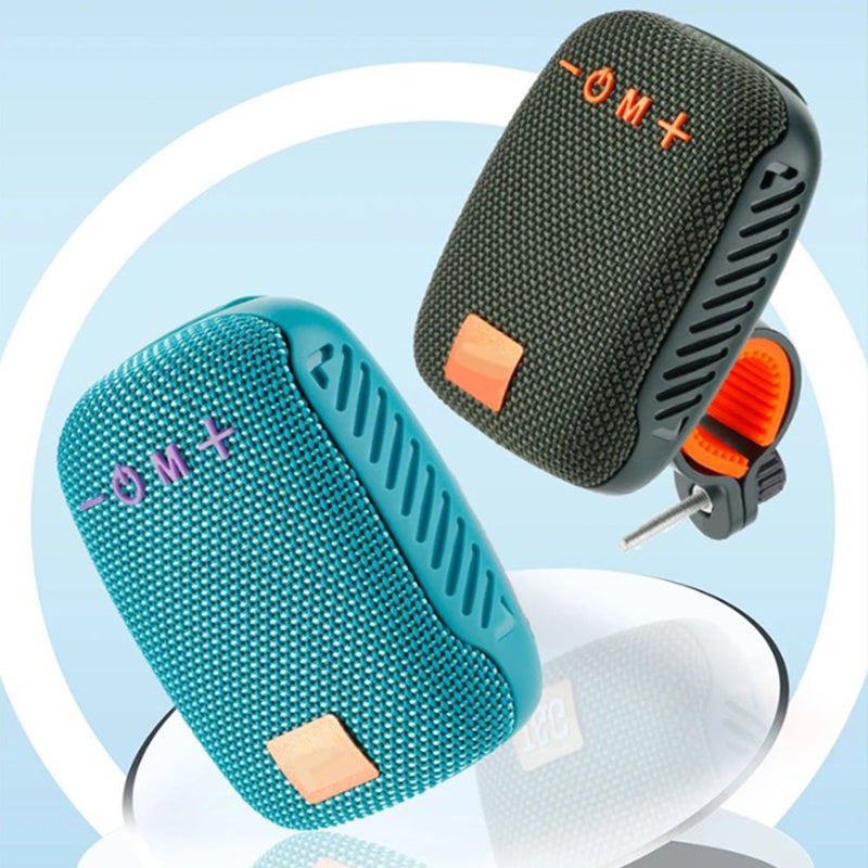 🚲50% OFF!🔈Bluetooth Bike Speaker – IPX5 Waterproof, True Wireless Stereo & MicroSD Support, Secure Bike Mount 🎵